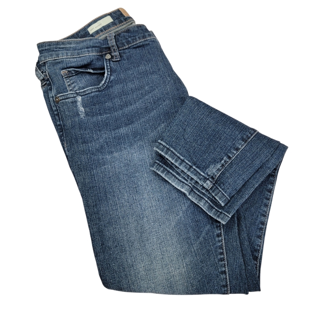 Kut from the Kloth Katy Boyfriend Jeans Blue Wash Denim Slim Leg Women’s Size 8 - Picture 9 of 16